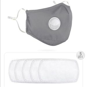 Face mask with filters